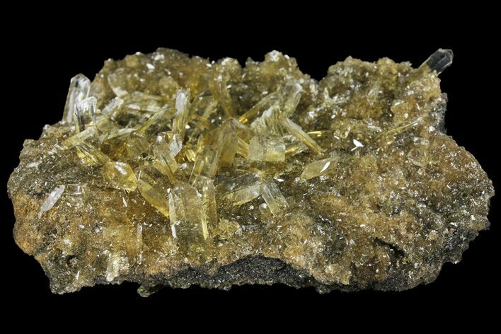Selenite Crystal Cluster (Fluorescent) - Peru #94632